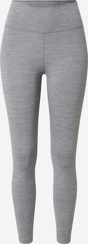 Skinny Pantalon de sport NIKE en gris : devant