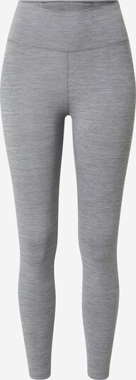 NIKE Pantalon de sport en gris chiné / blanc, Vue avec produit