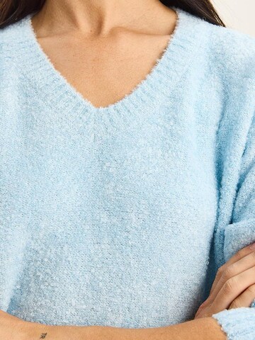 Bianco Lucci Pullover in Blau