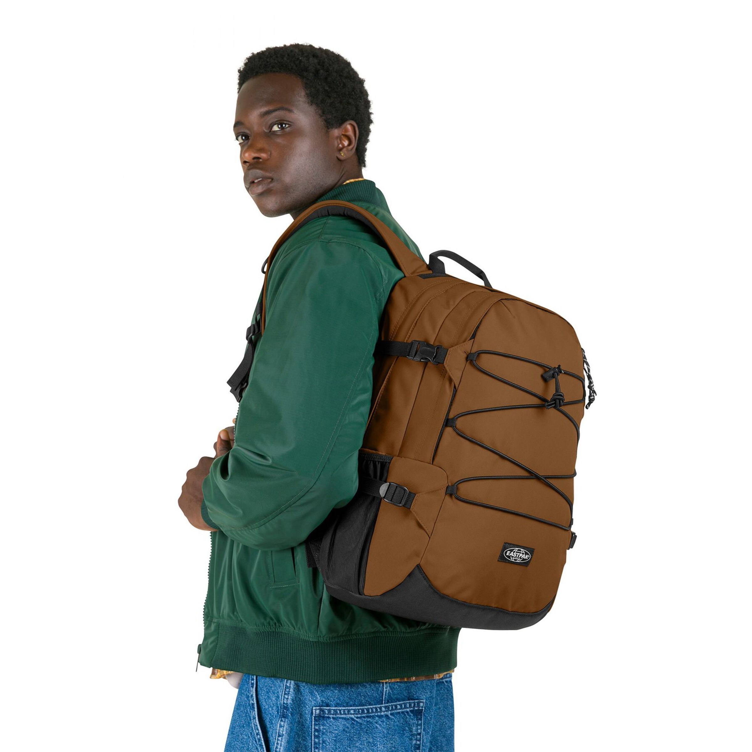 EASTPAK Backpack 'Gerys Pro' in Brown: front