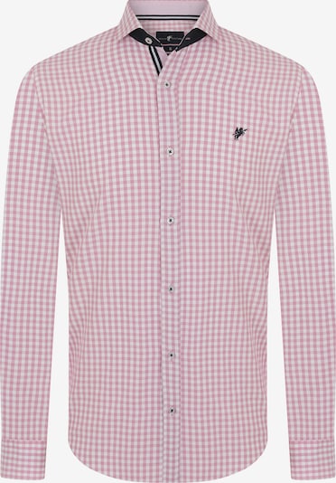DENIM CULTURE Camisa 'Jonas' en rosa / negro / blanco, Vista del producto