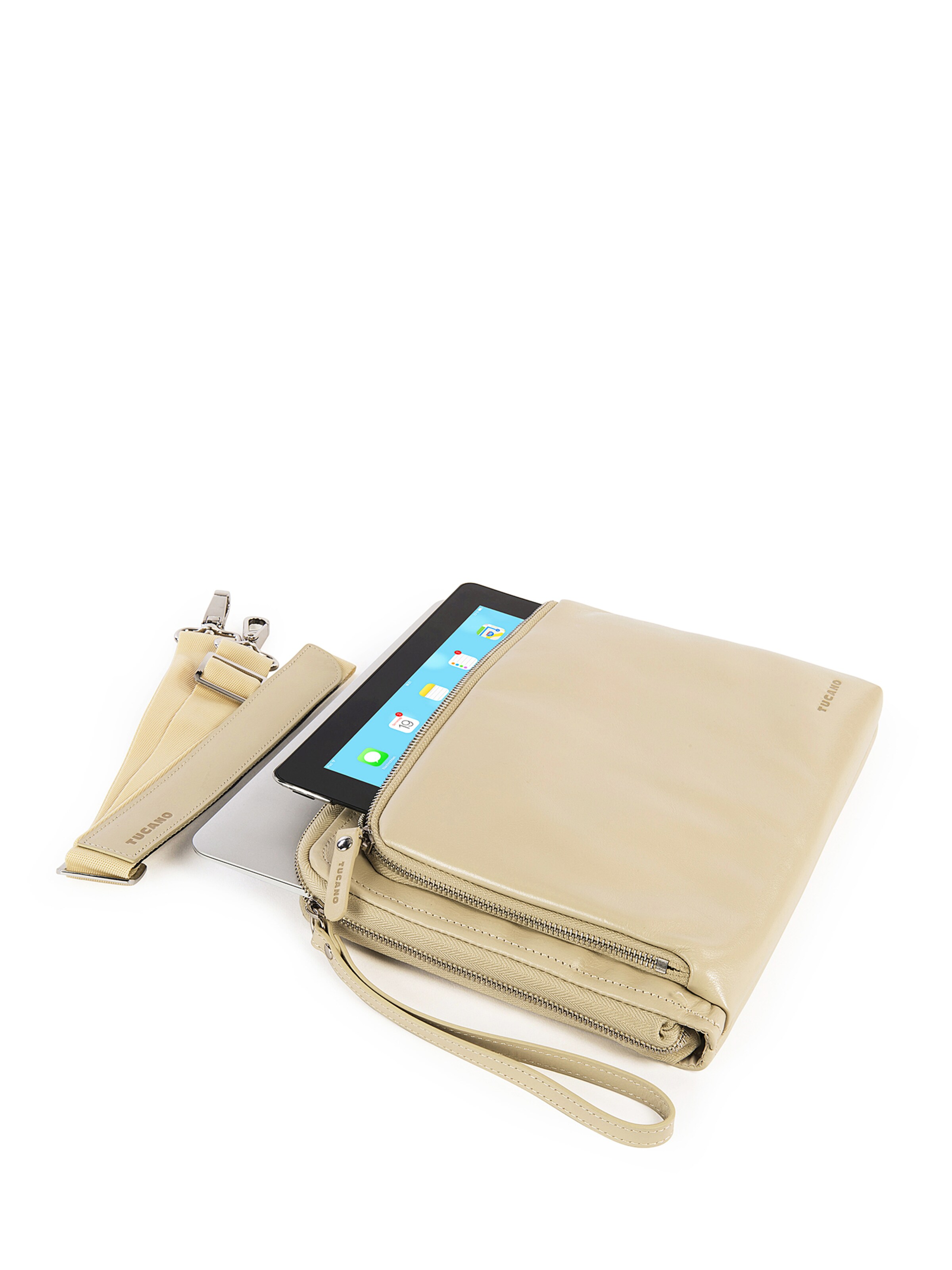 Pochette di TUCANO in bianco