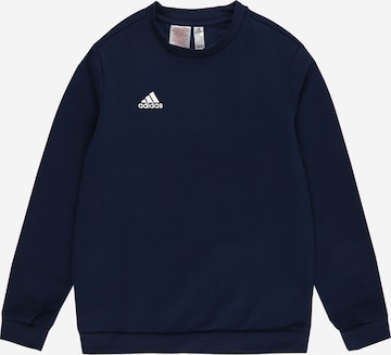ADIDAS PERFORMANCE Sports sweatshirt 'Entrada 22' in Blue: front