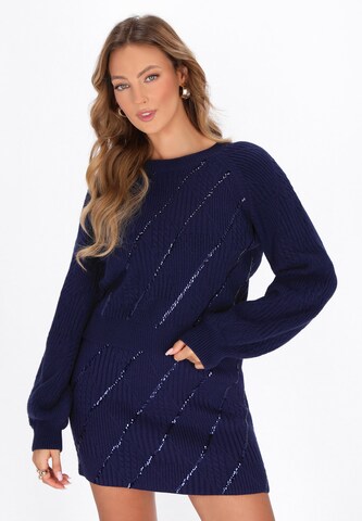 faina - Jersey en azul: frente