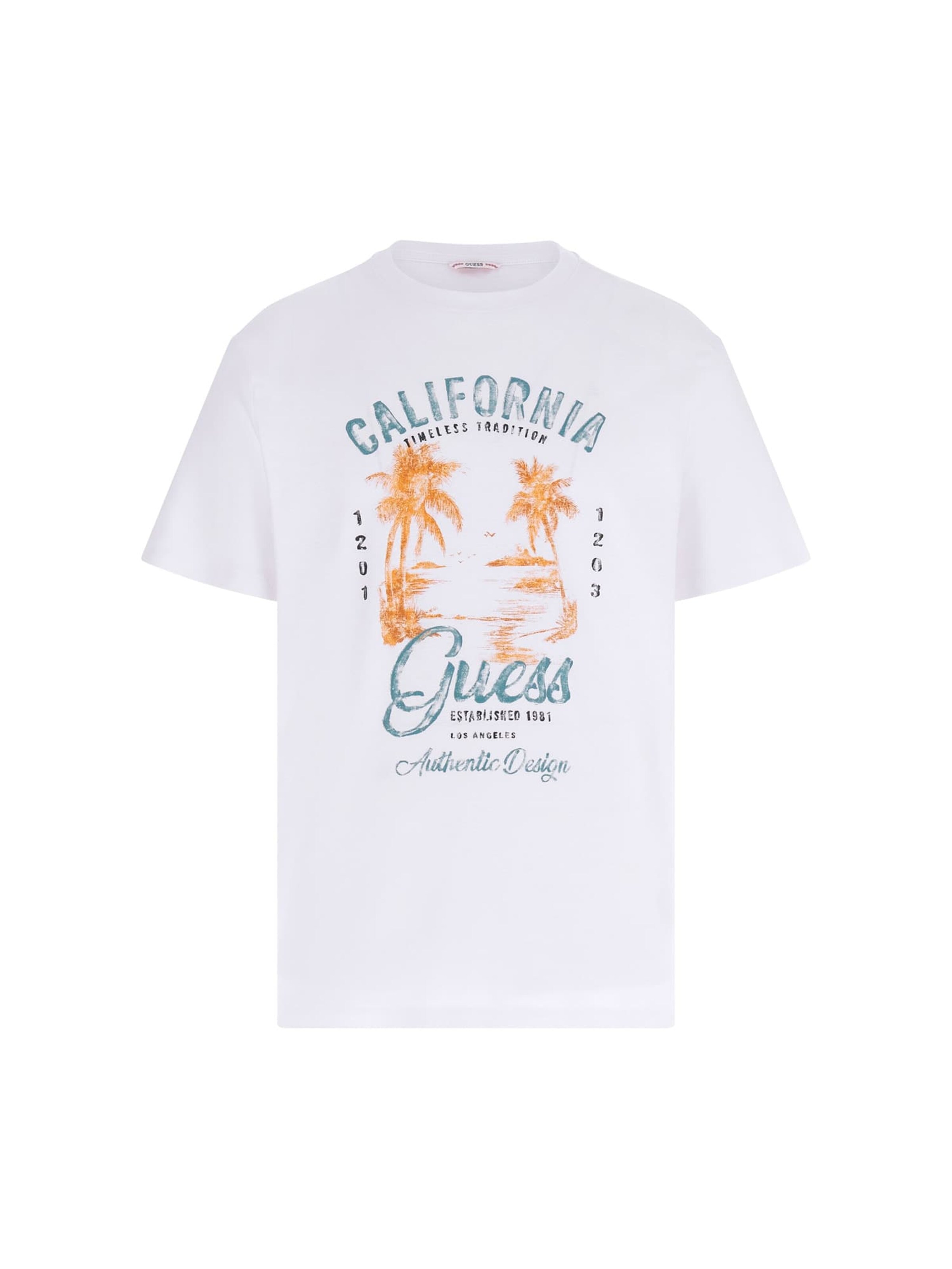 GUESS T-Shirt in Weiß: Vorderseite
