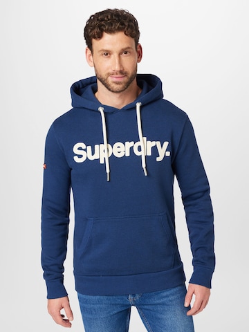 Superdry Sweatshirt in Blau: predná strana