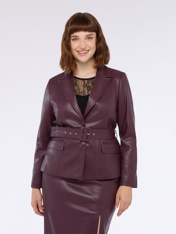 Veste mi-saison Fiorella Rubino en rouge