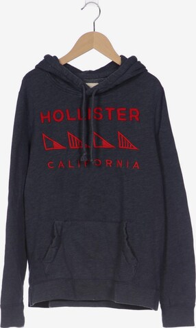 HOLLISTER Sweatshirt & Zip-Up Hoodie in S in Blue: front