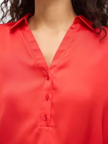 VILA Blouse 'VIEnna Ravenna' in Red