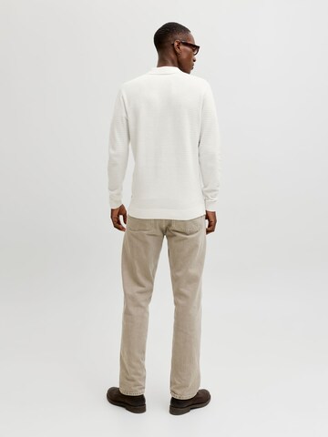 JACK & JONES Pullover 'JPRBLURiley' in Weiß