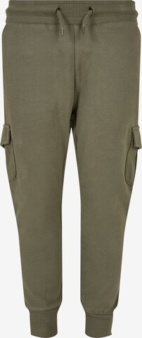 Urban Classics Tapered Trousers in Green: front