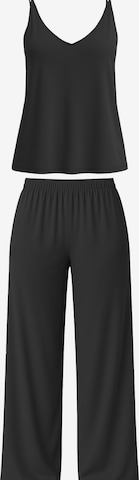 Vivisence Pyjama '2046' in Zwart: voorkant