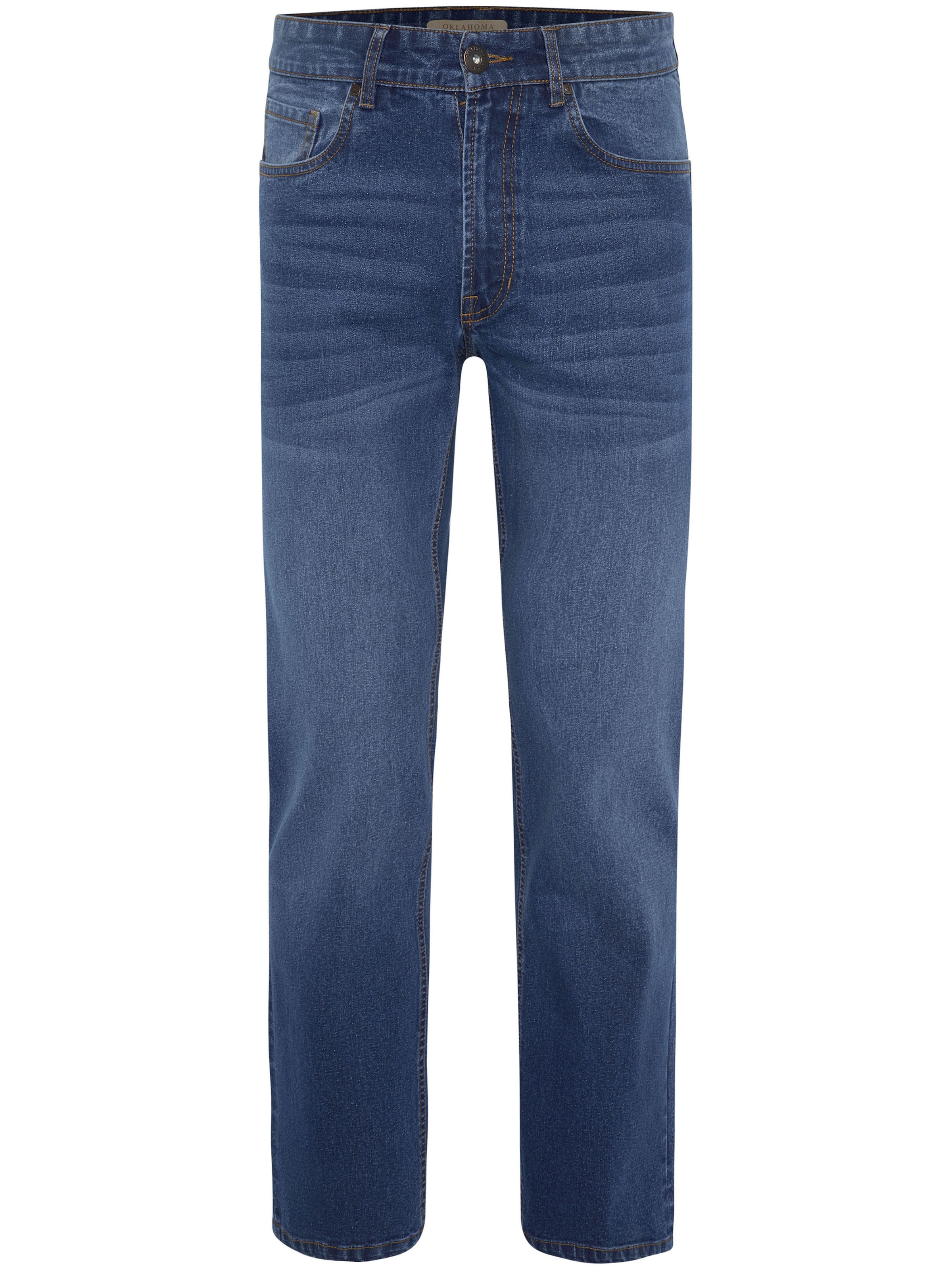 Oklahoma Jeans Regular Jeans in Blau: Vorderseite