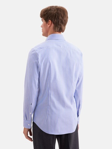 SEIDENSTICKER Slim Fit Hemd in Blau