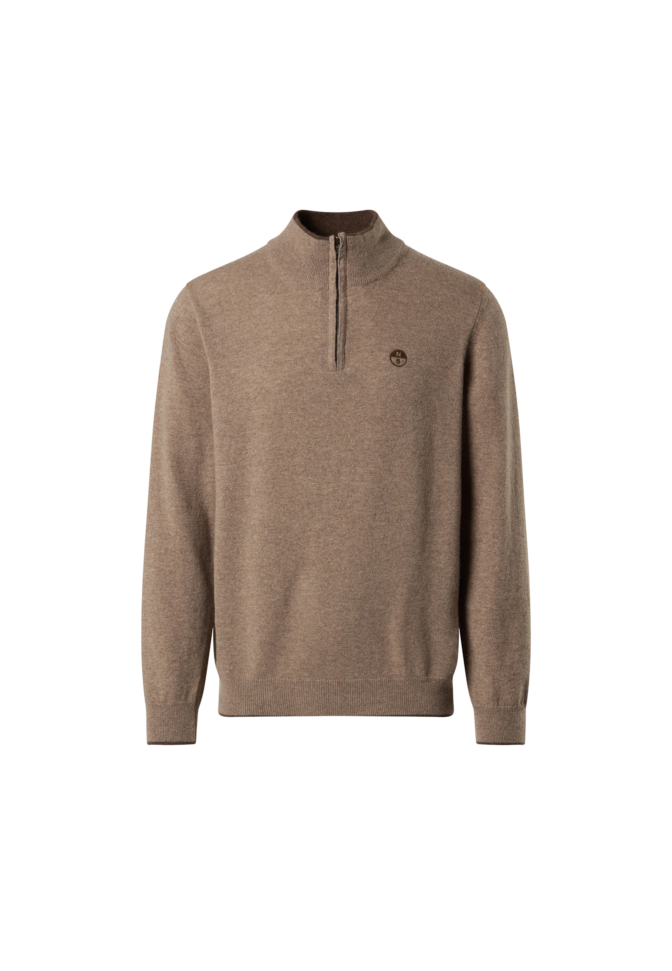 Pull-over North Sails en marron : devant