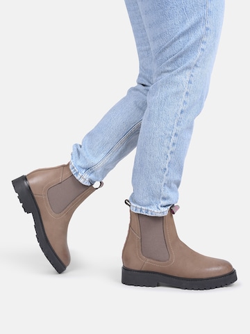 Crickit Chelsea Boot ' SOA ' in Braun