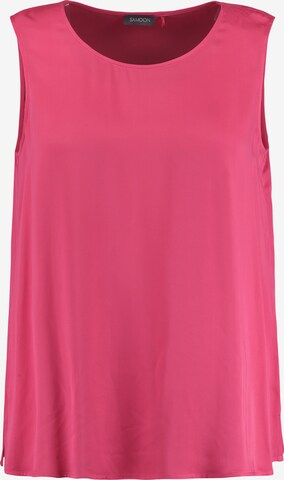 SAMOON Blouse in Pink: front