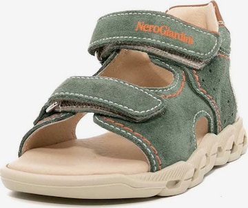 Nero Giardini Sandals & Slippers 'Joghurt Armenien' in Green: front