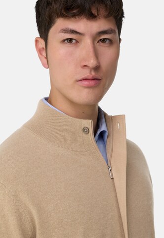 Boggi Milano Knit cardigan in Beige