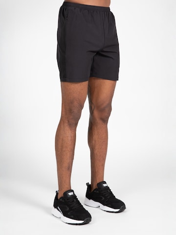 Regular Pantalon fonctionnel 'Lubec' Gorilla Wear en noir