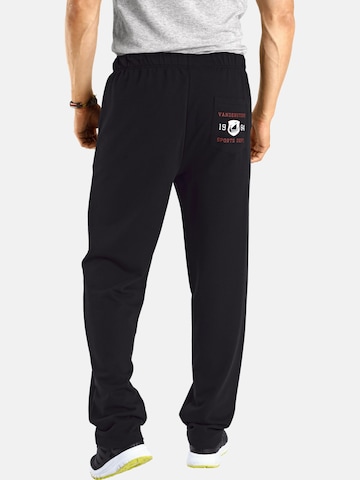 Regular Pantalon 'Bjan' Jan Vanderstorm en noir