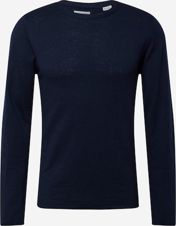 JACK & JONES Trui 'Elinen' in Blauw: voorkant