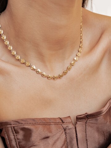 Hey Happiness Ketting 'Heart Links' in Goud