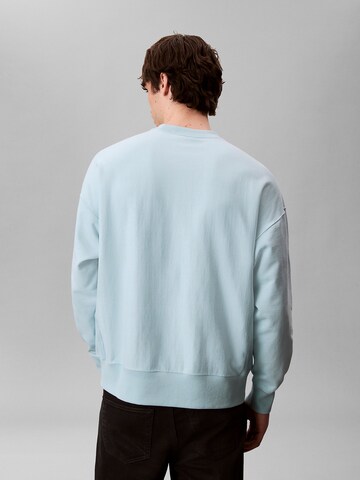 Calvin Klein Jeans Sweatshirt in Blauw