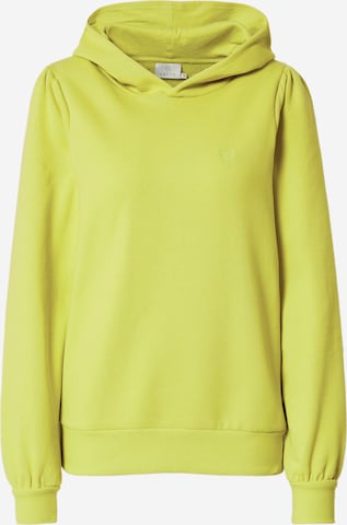 Kaffe - Sweatshirt 'Sally' em amarelo: frente