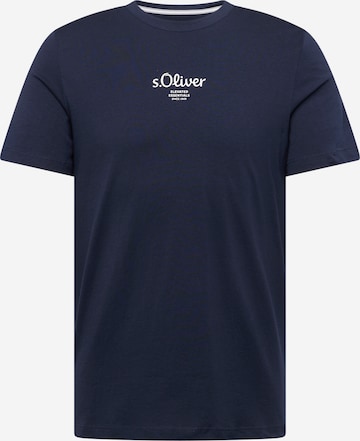 s.Oliver Shirt in Blau: Vorderseite