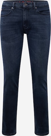 HUGO Red Slimfit Jeans in Blauw: voorkant