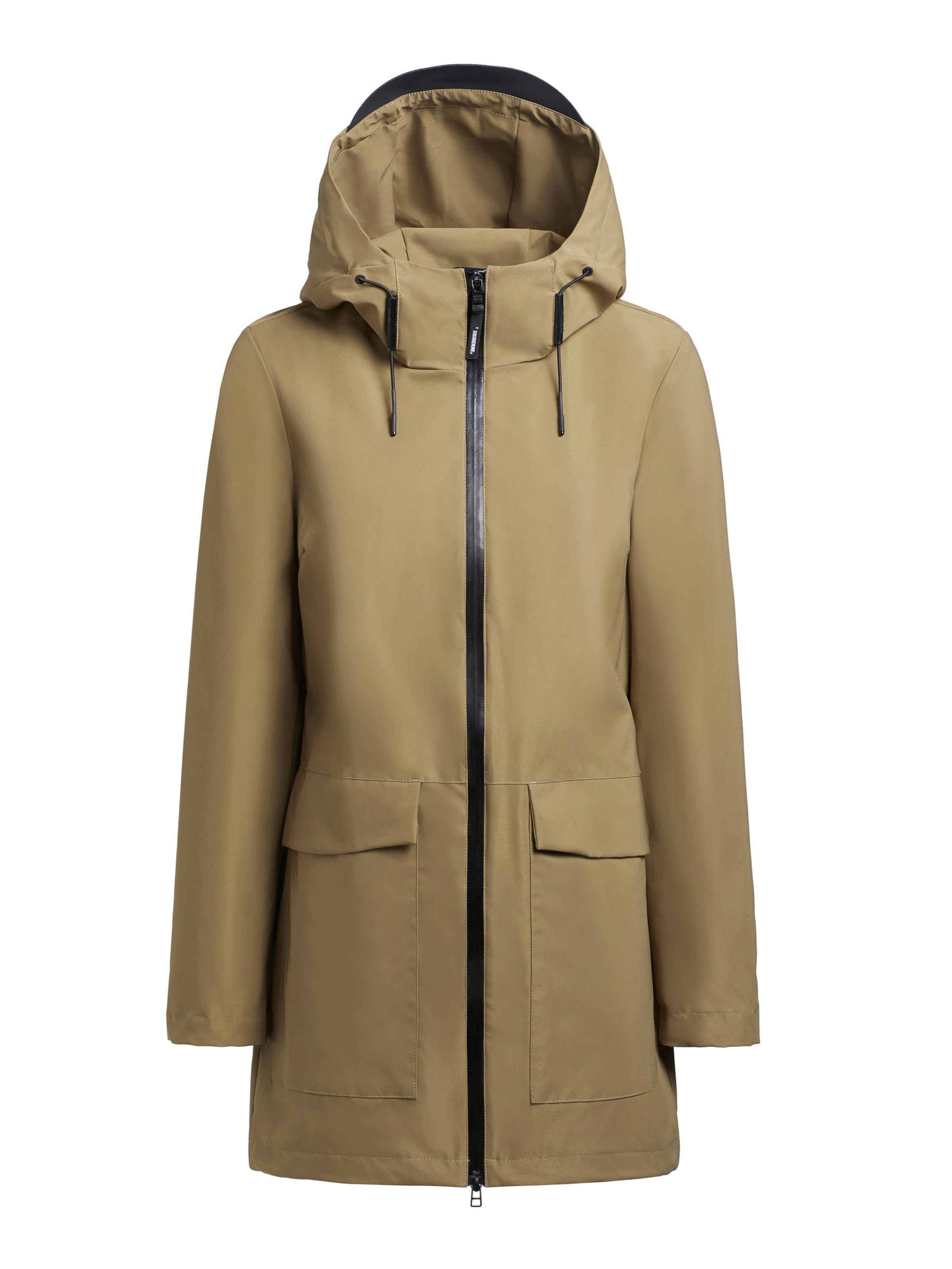 khujo Between-season jacket 'Evila' in Green: front