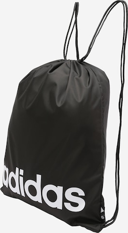 ADIDAS SPORTSWEAR - Bolsa para gimnasio deportiva 'Essentials' en negro: frente