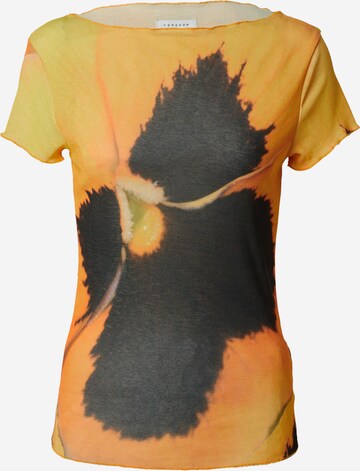 TOPSHOP T-shirt i orange: framsida