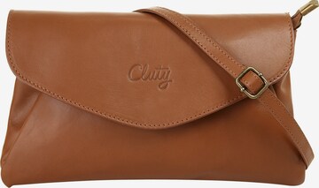 Pochette Cluty en marron : devant