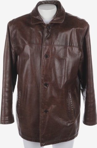 PIERRE CARDIN Jacket & Coat in L-XL in Brown: front