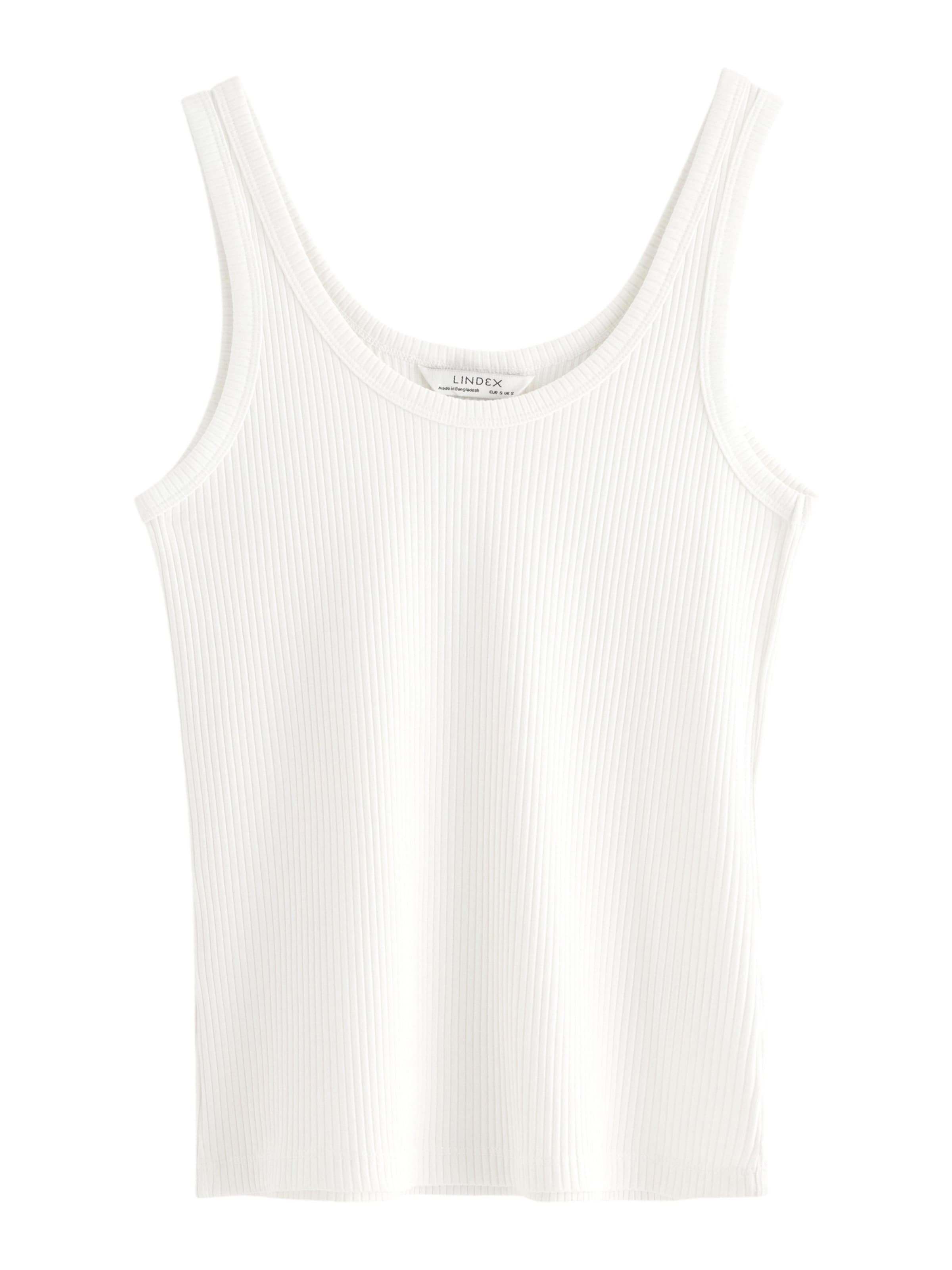 Lindex Top 'Tyra' in White: front