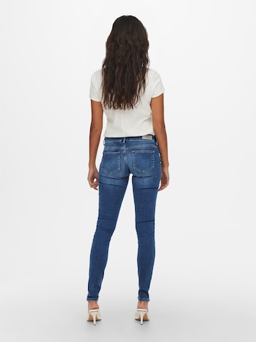 ONLY Skinny Jeans 'Coral' in Blauw