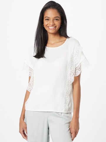 VERO MODA Blouse 'Peri' in Wit: voorkant