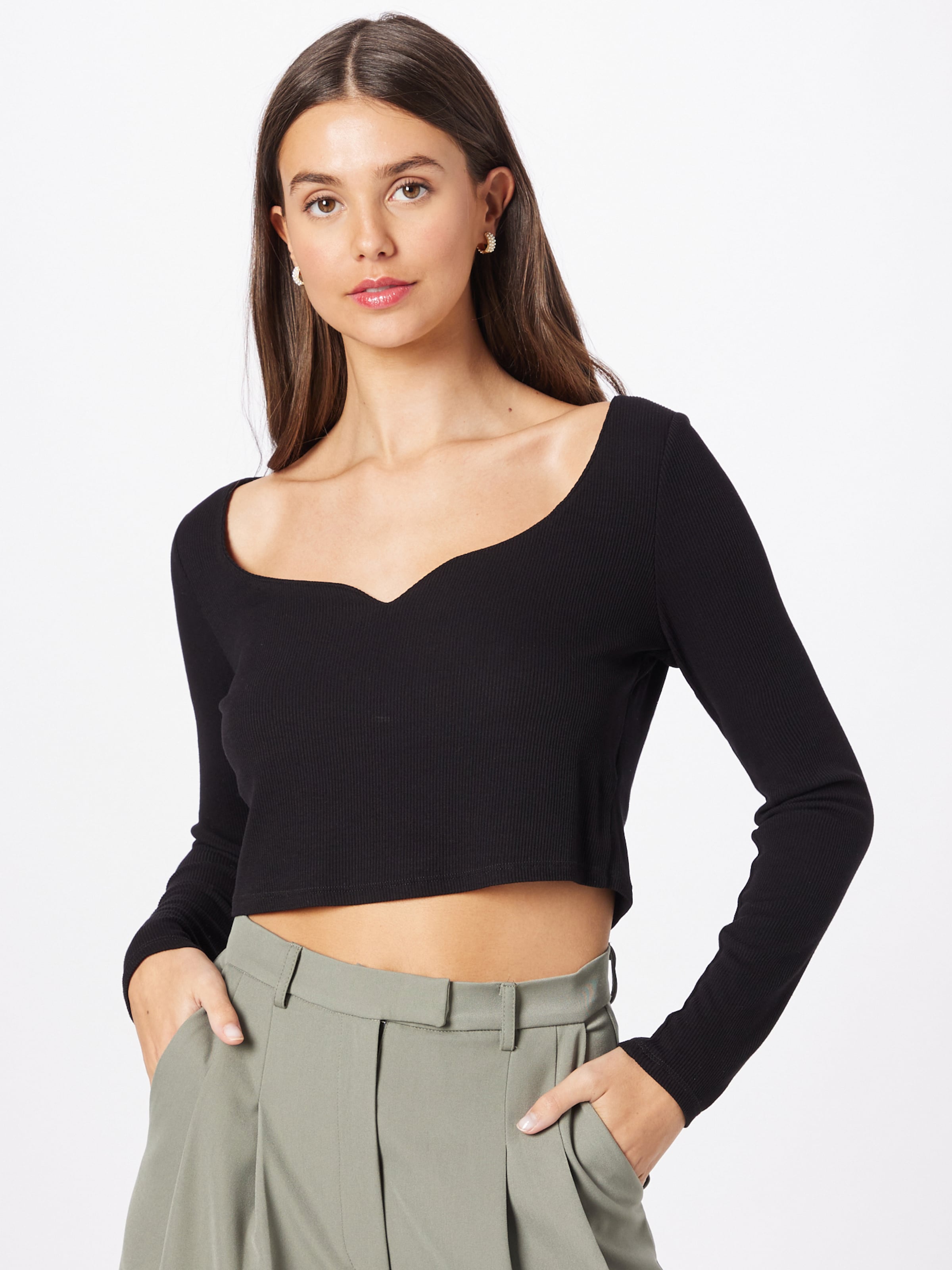Frauen Shirts & Tops NU-IN Shirt in Schwarz - GP87874 Frauen Shirts & Tops NU-IN Shirt in Schwarz - GP87874