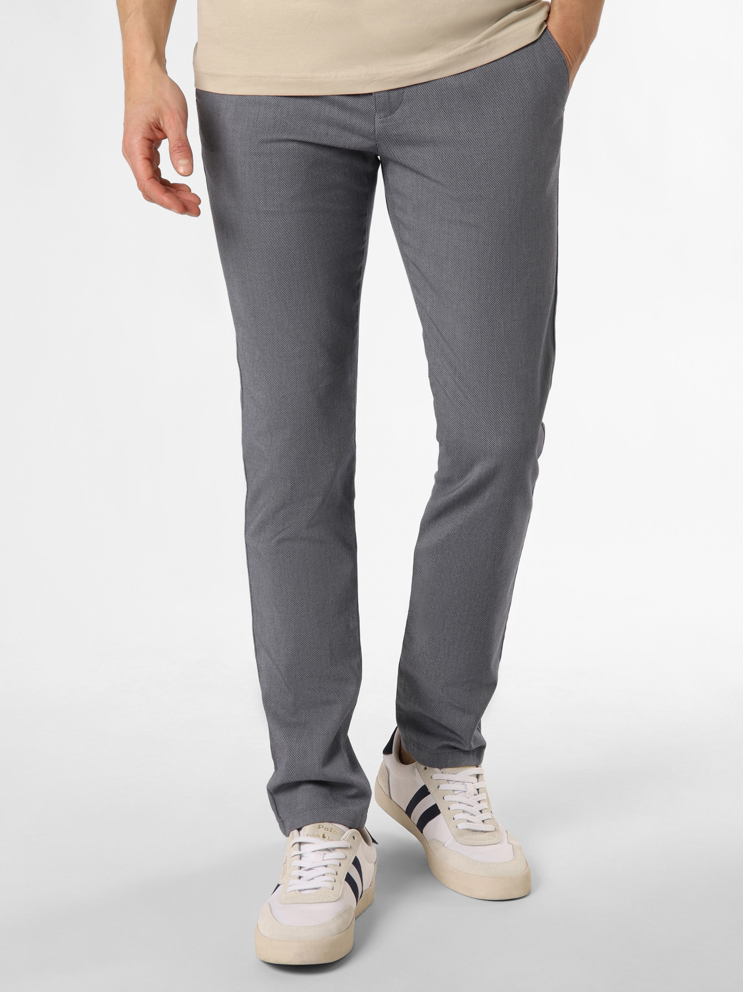 Bugatti 4890-36306 Pantaloni Slackhose, Marine 370, 31W x 34L Uomo