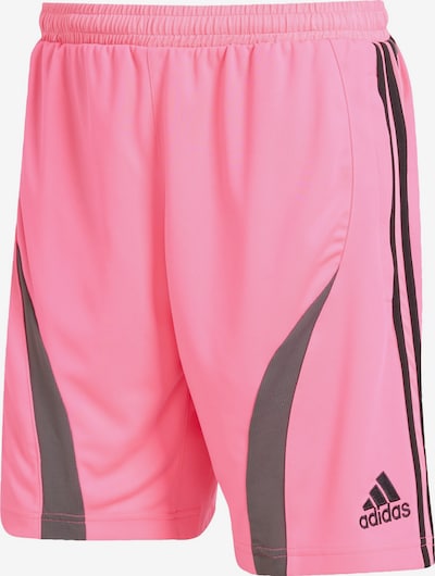 ADIDAS ORIGINALS Calças 'Teamgeist Adicolor' em 27-29/regular em cinzento escuro / rosa claro / preto, Vista do artigo