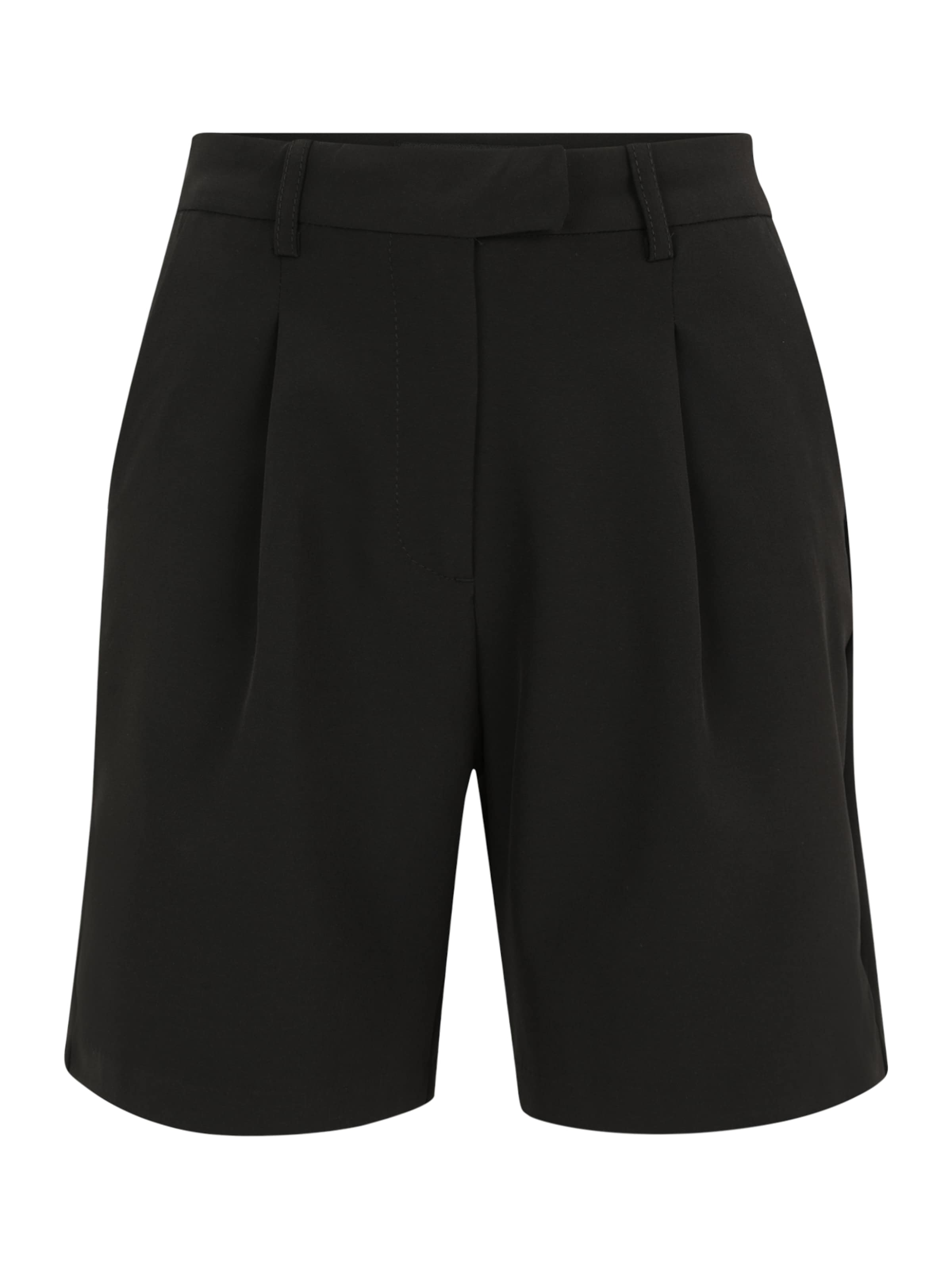 Vero Moda Petite - regular Pantalón plisado 'VMBECCA' en negro: frente