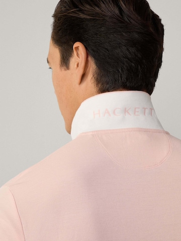 Hackett London Poloshirt in Pink