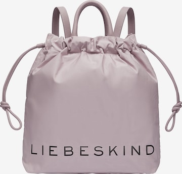 Liebeskind Berlin Backpack in Purple: front