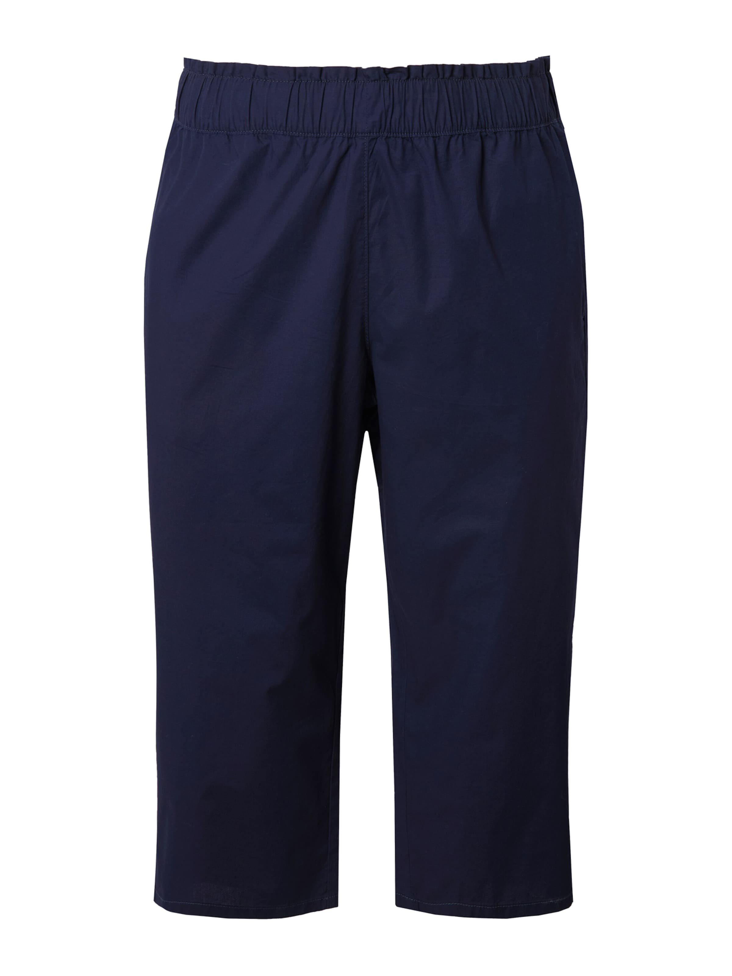 Regular Pantaloni de la Ulla Popken pe albastru: față