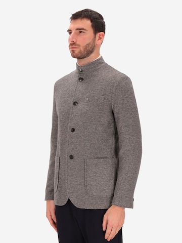 Distretto12 Regular fit Colbert 'Coreana' in Grijs