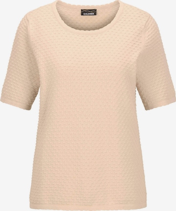 Goldner Trui in Beige: voorkant