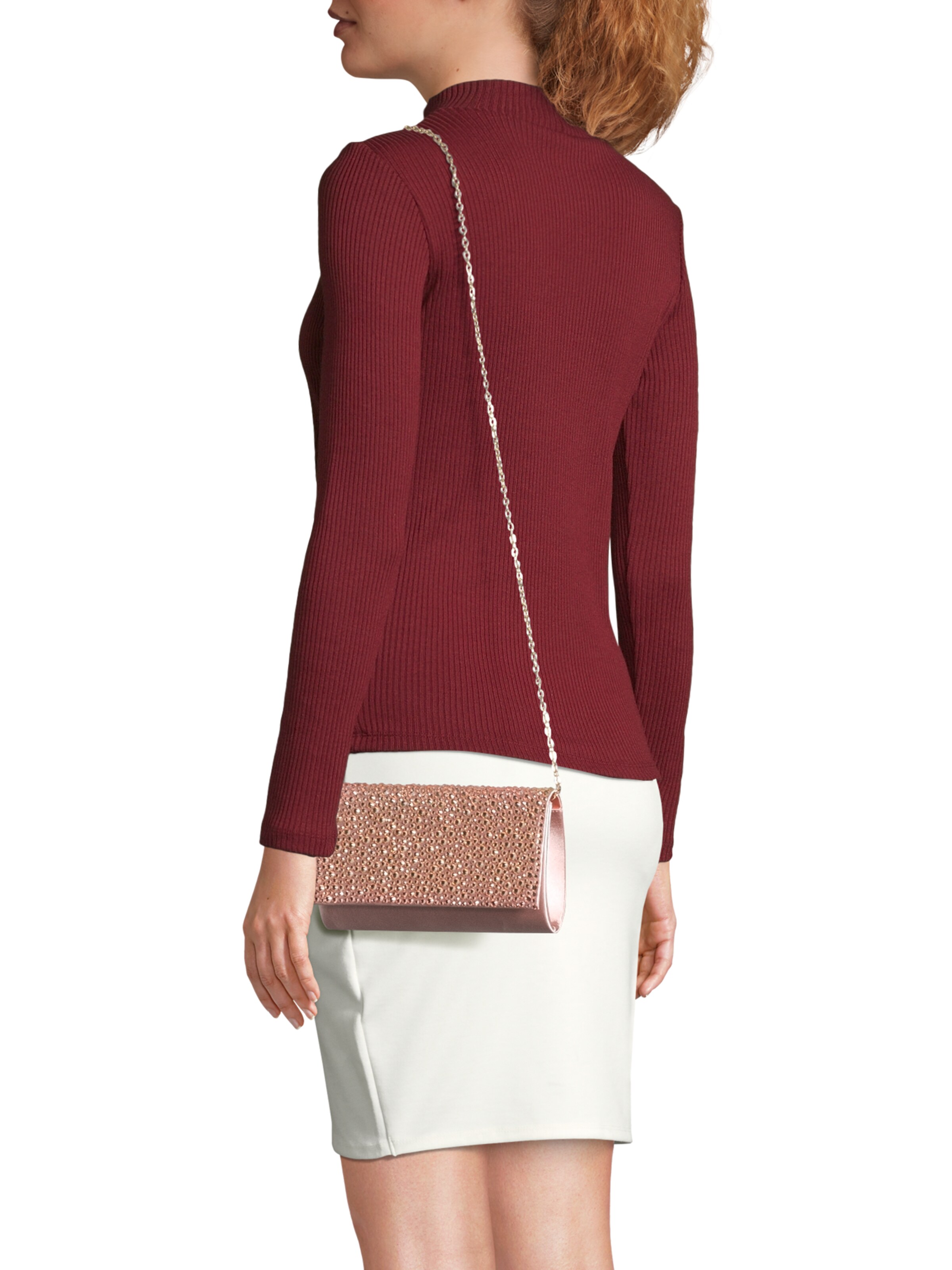 mascara Клатч в Ярко-розовый