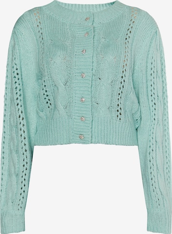 Cardigan 'Keepsudry' MYMO en bleu : devant